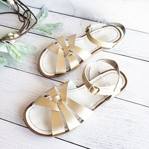 Salt Water Sandal Gold size 9 The Original